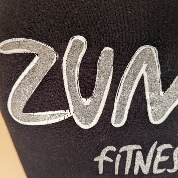 Zumba Black and Yellow top. Medium Size - Picture 7 of 16